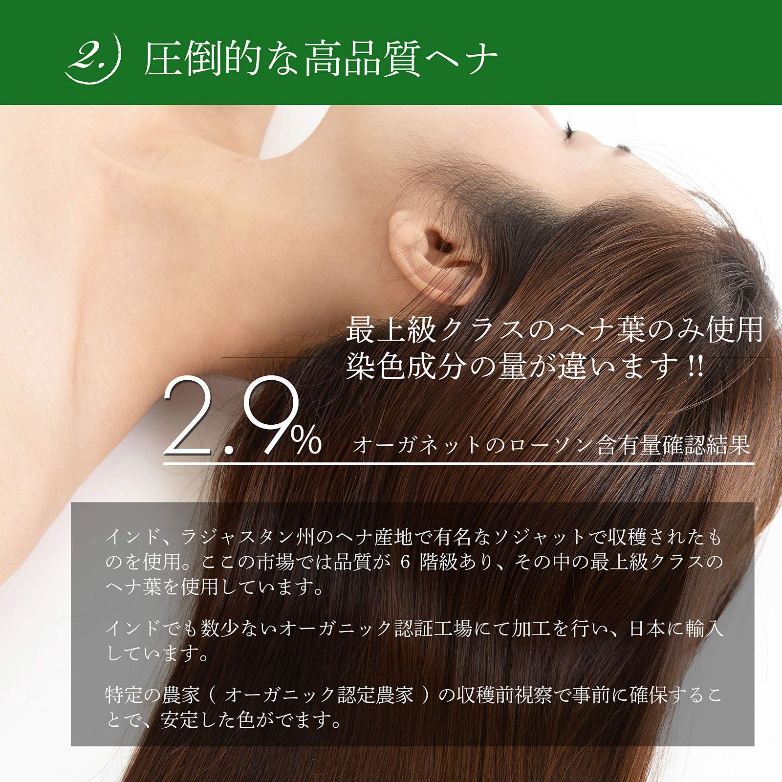 ティブラウン2個セット オーガネットヘナ