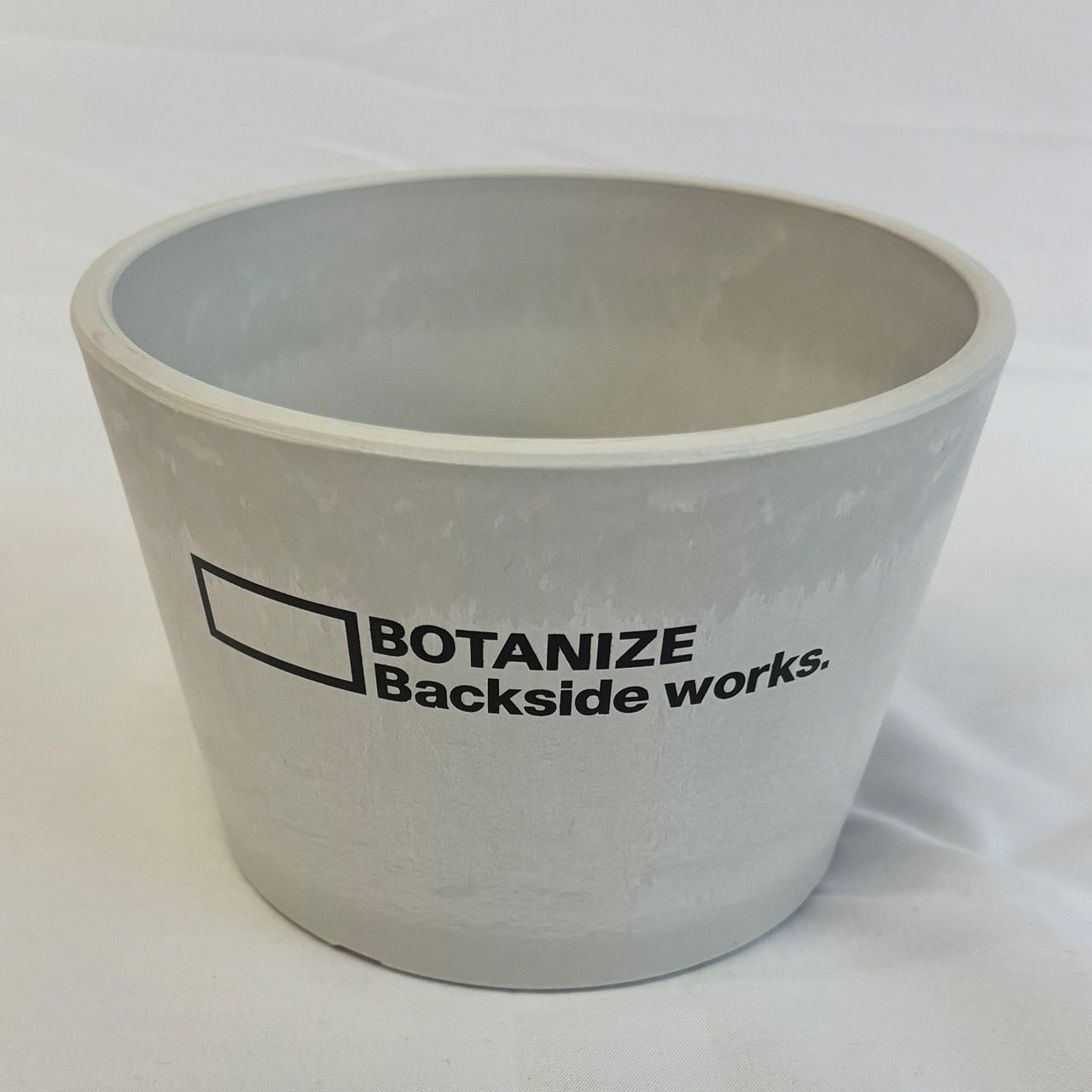 BOTANIZE イラスト付き植木鉢 中古　送料込　Backside works Amazon.co.jp: Botanize ボタナイズ Backsideworks プラ鉢 POT