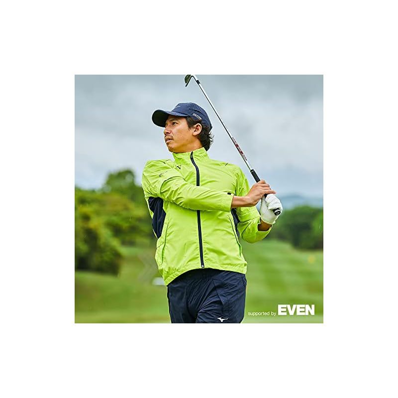 ミズノ　ゴルフ　レインメンズウエア　上下セット ミズノゴルフレインウェア L ミズノ ゴルフ用 レインウェア ミズノ