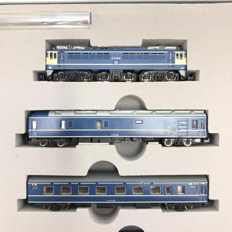 東京マルイ EF65-500・20系 ブルートレイン寝台客車 PZ1-001 Zゲージ 東京マルイ EF65-500・20系 ブルートレイン寝台客車 7両基本セット