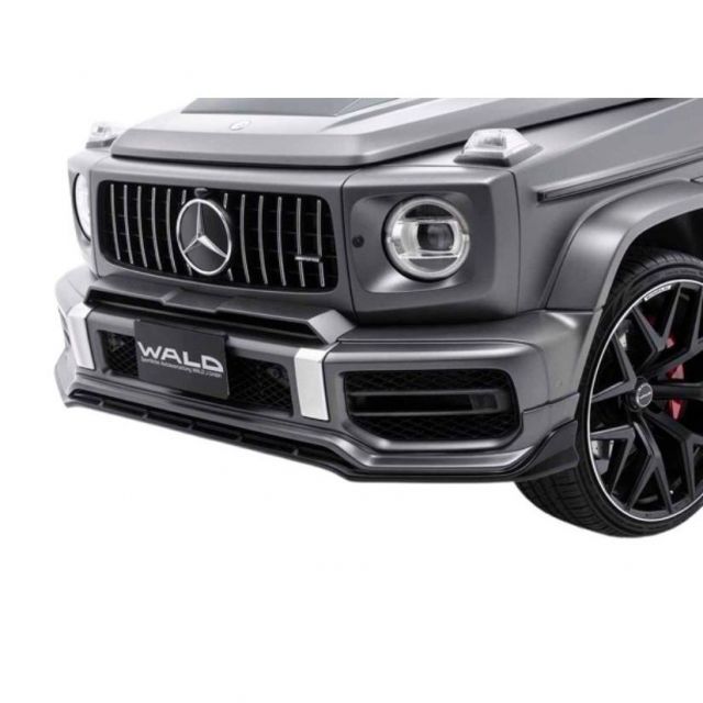 WALD SPORTS LINE メルセデスベンツ Gクラス W463A G63 AMG フロントスポイラー 2018y- ヴァルド フロント スポイラー エアロ パーツ