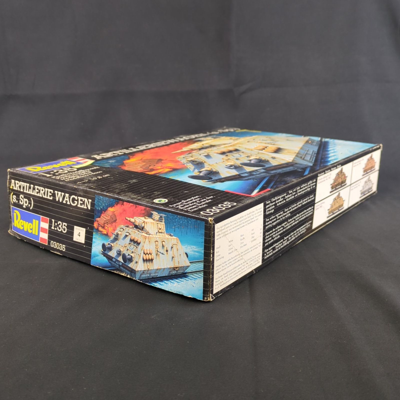 輸入キット レベル Revell 03035 Artilleriewagen s.Sp