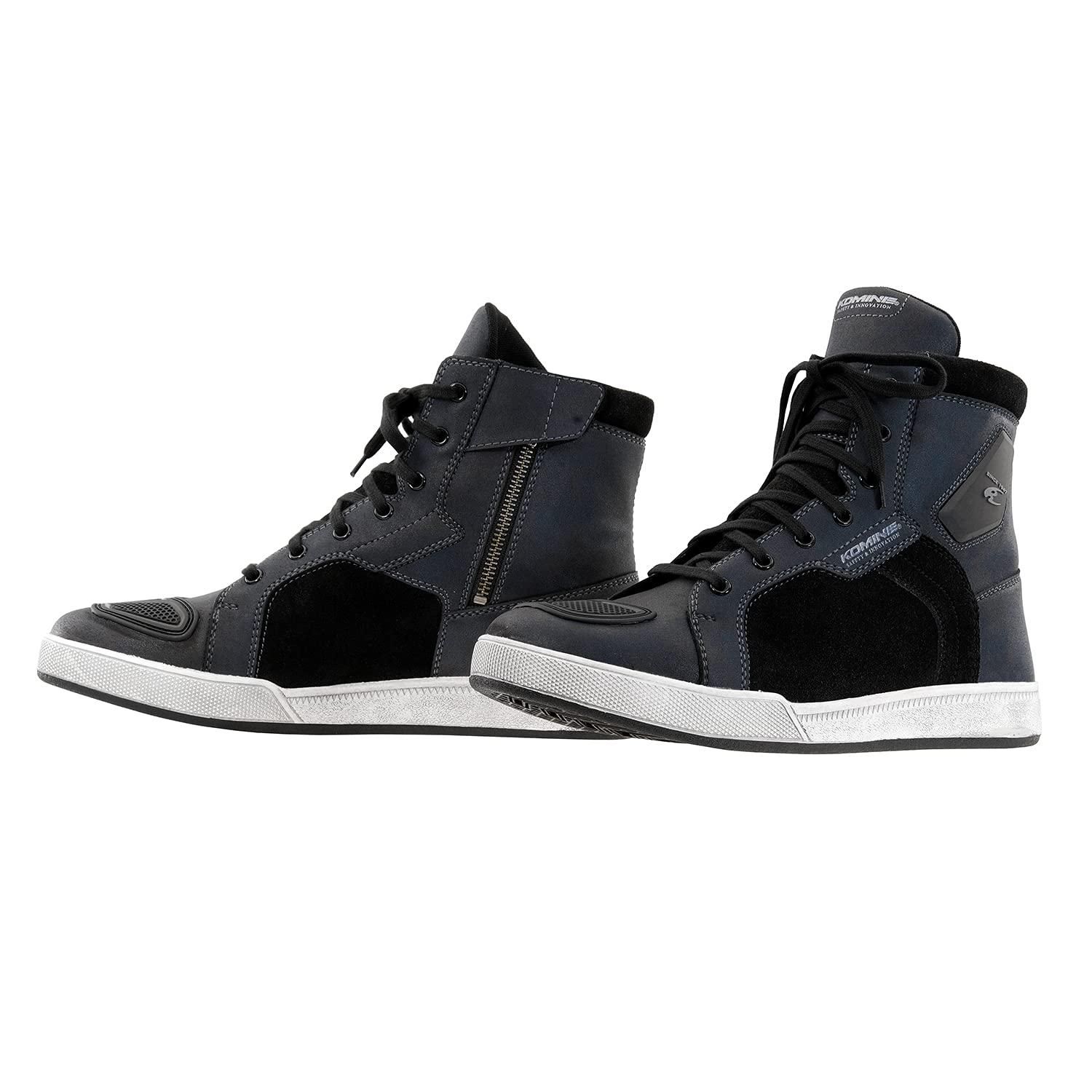 5営業日で発送 コミネ Komine BK-091 WP Microfiber Riding Sneaker 品番 05-091 Black サイズ 26.5