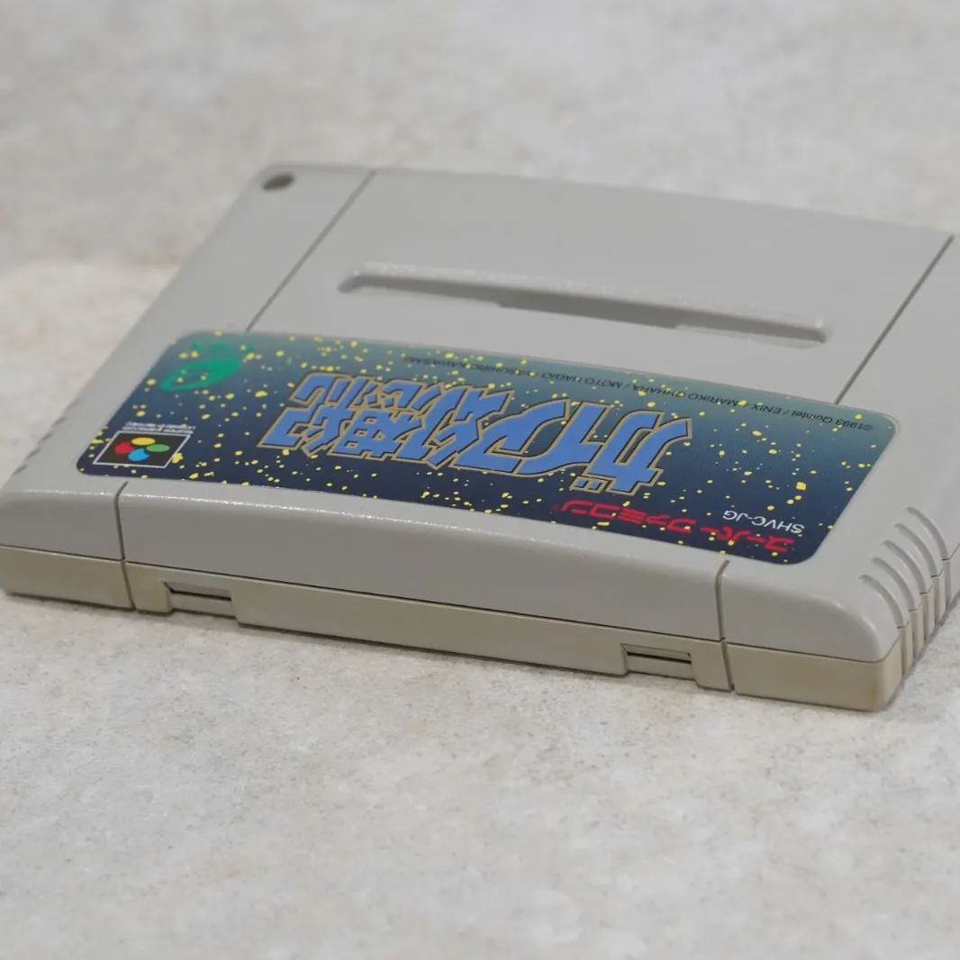ガイア幻想紀 スーパーファミコンソフト 動作確認・整備済み（ENIX