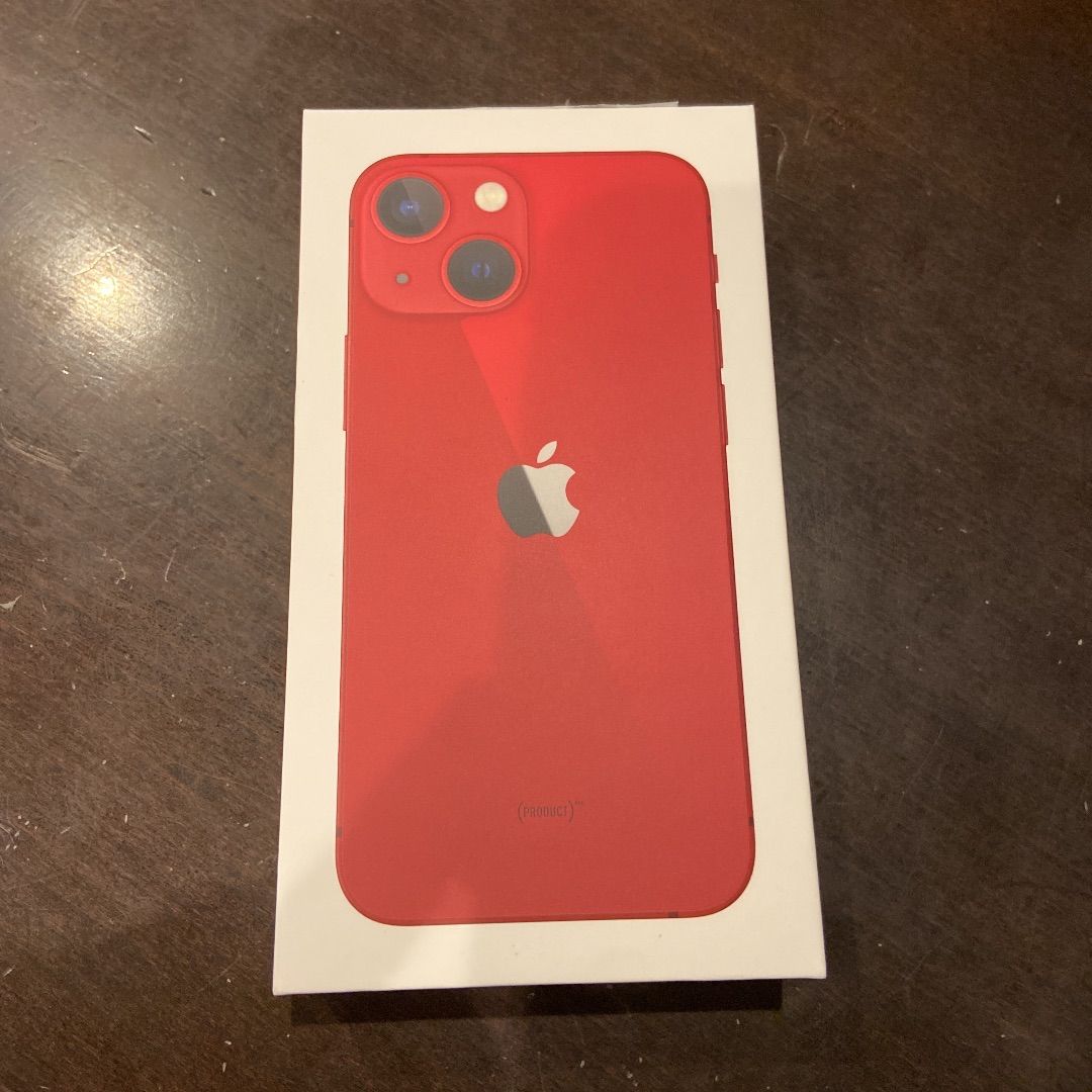 iPhone 13 mini Red 128GB SIMフリー新品未使用 - SKC - メルカリ