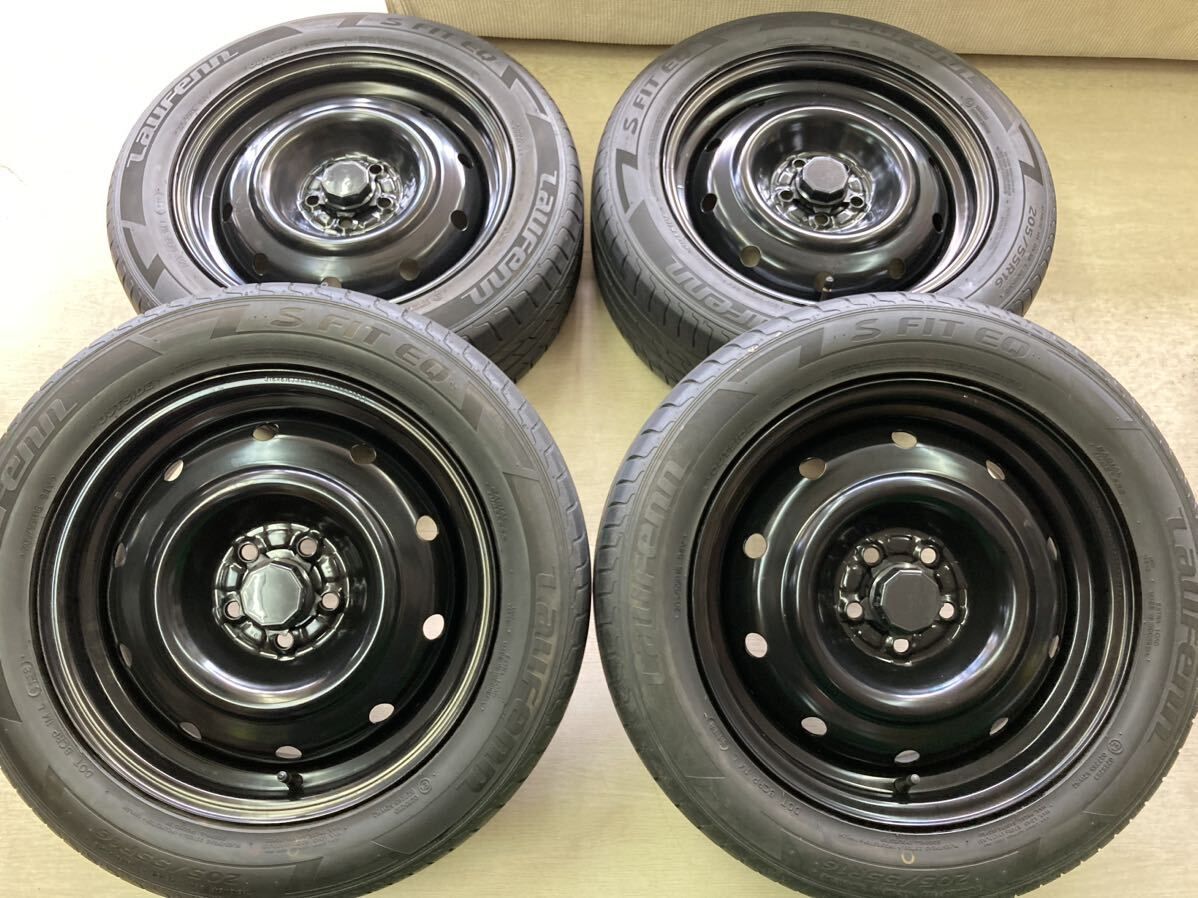 GR86 純正スチール◇6.5J 16インチ IS48(オフセット+48) PCD100-5H◇中古タイヤ 205/55R16付き◇86 BRZ  インプレッサ - メルカリ