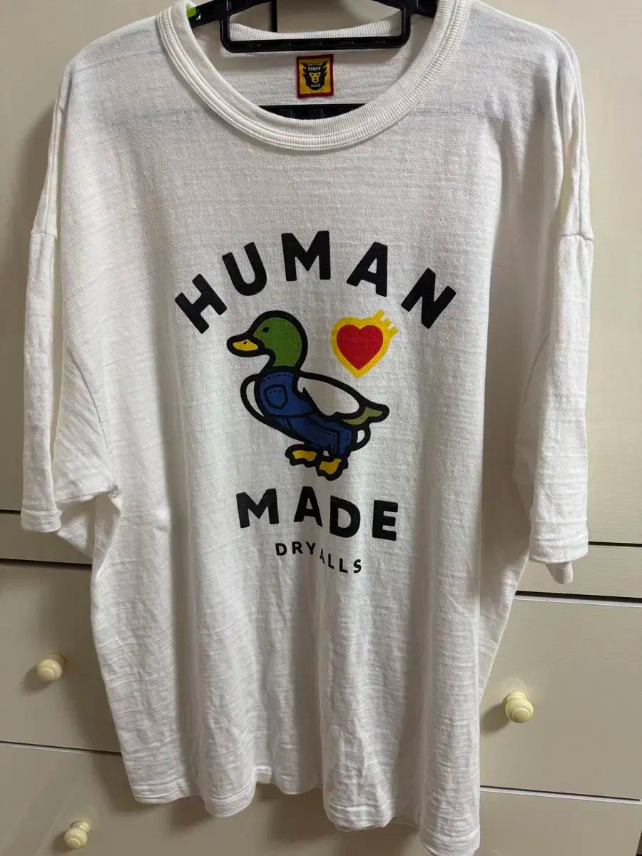 HUMAN MADE アヒルデザイン Tシャツ Lサイズ 試着のみ HUMAN MADE アヒル Tシャツ ホワイト - メルカリ