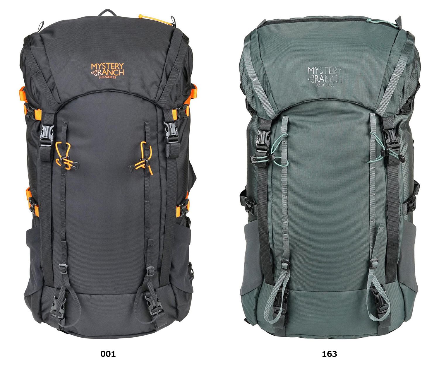 ミステリーランチ MYSTERY RANCH アウトドア ブリッジャー35 リュックサック バックパック かばん 登山 ハイキング 日帰り 通気性 ベスト型ハーネス 快適性 ショルダーハーネス 収納性 ポケット 荷物 19761529 063