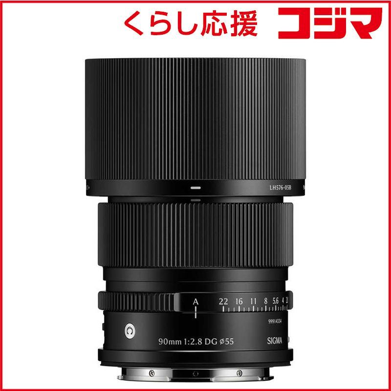 シグマ カメラレンズ 90mm F2.8 DG Contemporary ライカL 単焦点レンズ ブラック 90MMF2.8DG C BK