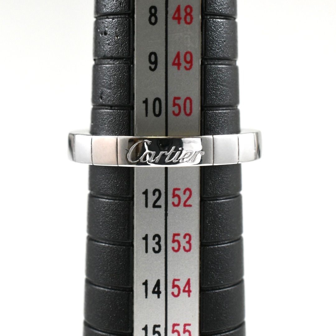 Cartier カルティエ ラニエール リング K18WG ホワイトゴールド SIZE