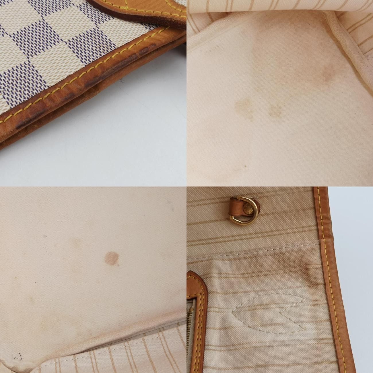 ルイヴィトンLouis VuittonネヴァーフルMMアズールダミエキャンバスN51107GI1124