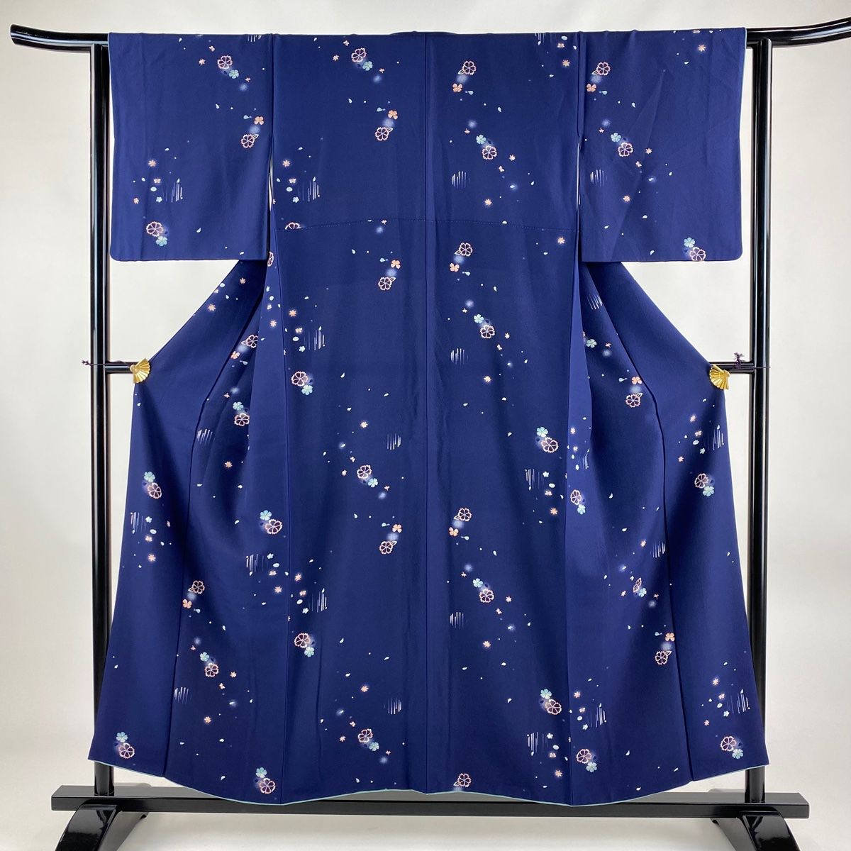 小紋 身丈154cm 裄丈62.5cm 正絹 名品 【中古】の通販 by - 着物 