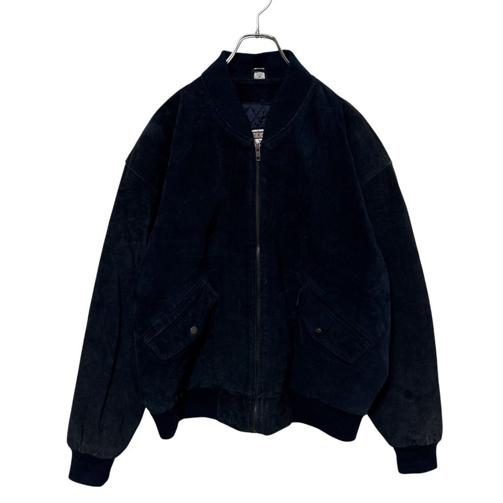 ADA 本革 スウェードレザー 中綿入り スイングトップ S-3011