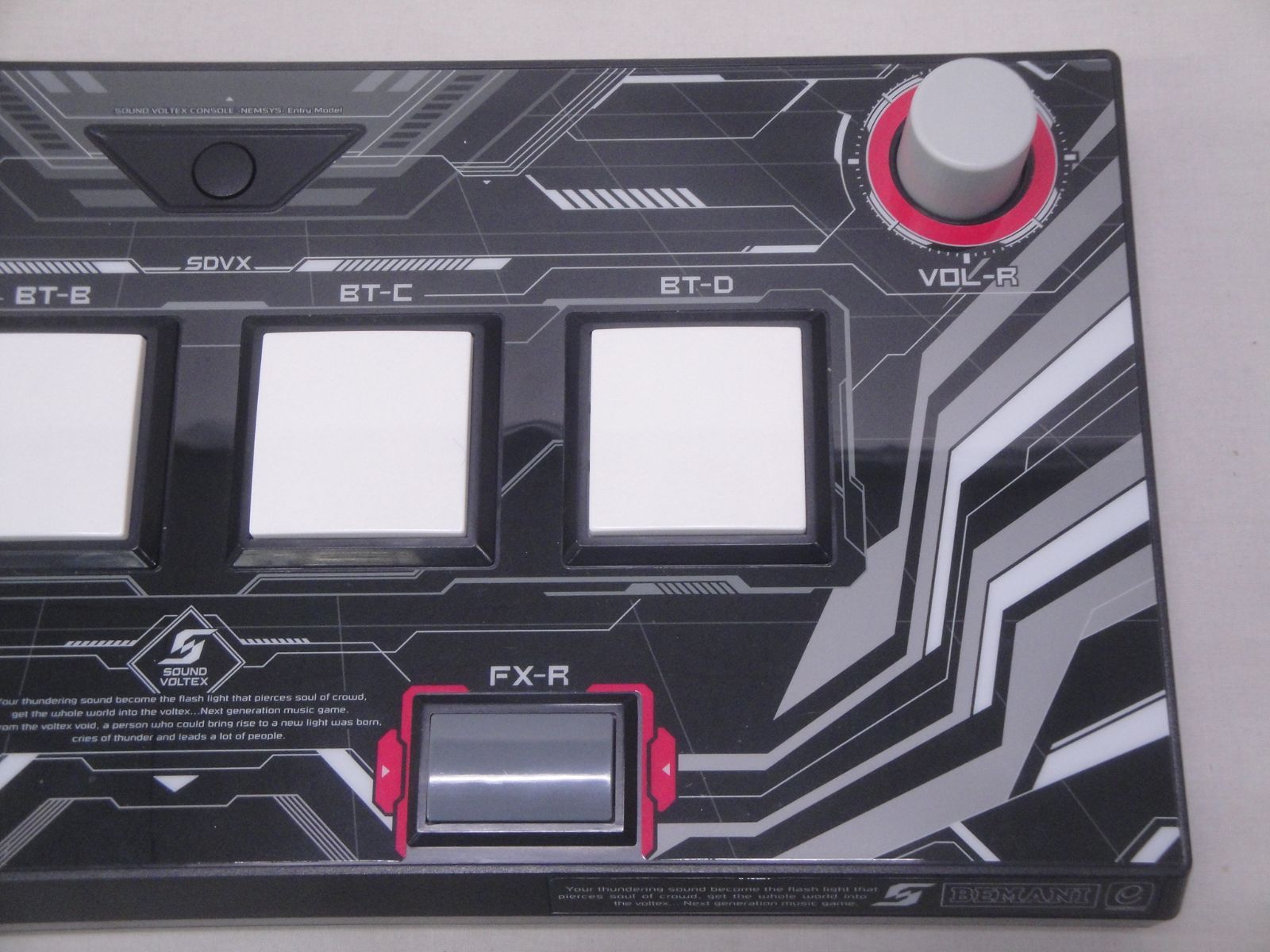 SOUND VOLTEX CONSOLE -NEMSYS- Entry Model BF009 サウンド 