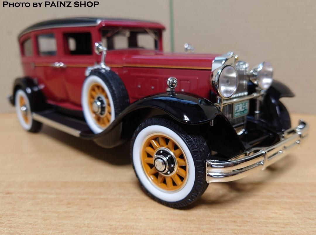 1/18 ピアレス マスター8 1931セダン シナモンレッド×ブラック 1/18 ピアレス マスター8 1931セダン シナモンレッド×ブラック - メルカリ
