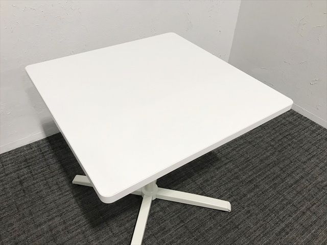 ミーティングテーブル 完成品 角テーブル 8177 オカムラ ホワイト