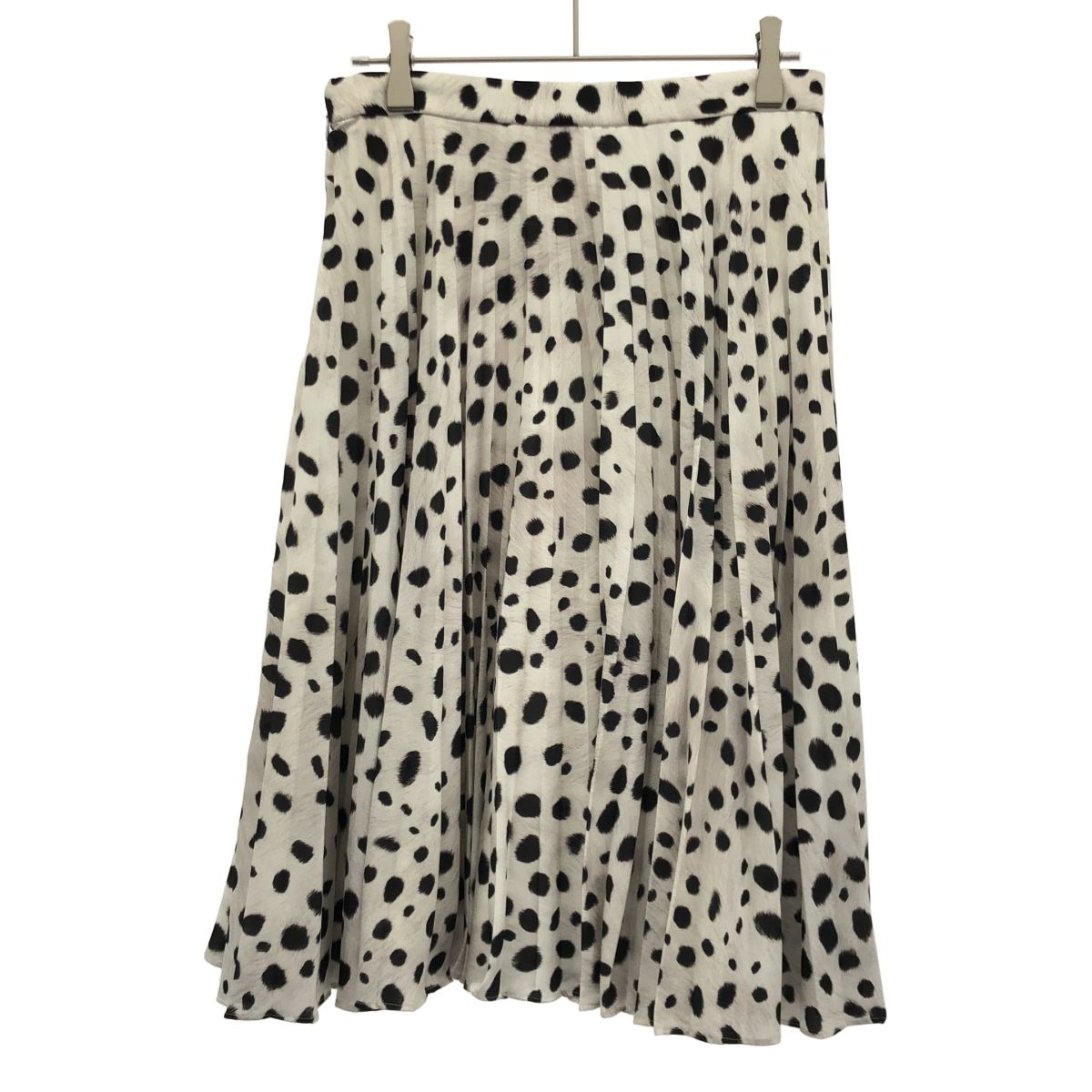 BURBERRY バーバリー ダルメシアンプリントプリーツスカート 4560846