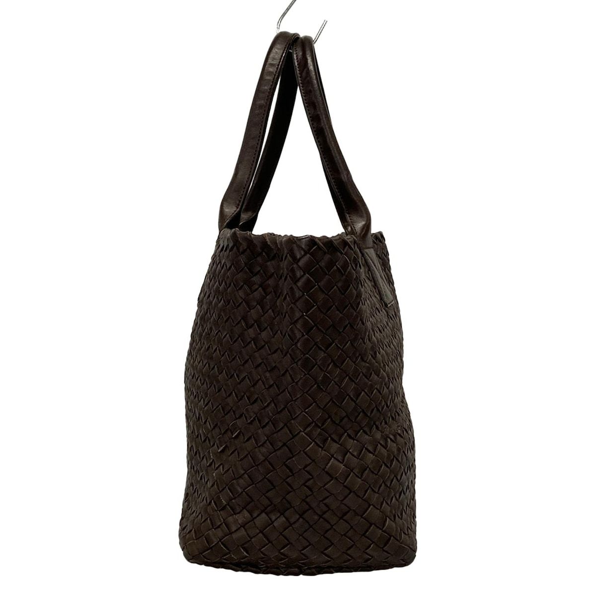 ボッテガヴェネタ　ブラウン レザー トートバッグ BOTTEGA VENETA(ボッテガヴェネタ) トートバッグ カバMM 115664
