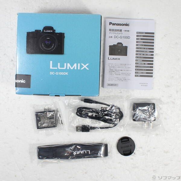 中古品〕 LUMIX G100D Kキット 標準ズームレンズキット DC-G100DK-K