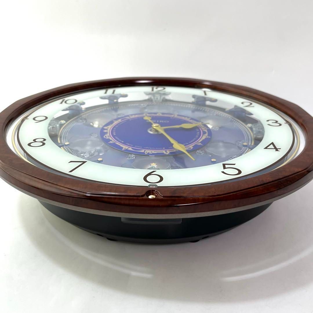 た08 SEIKO セイコー RE548B ファンタジア からくり時計 アナログ掛け時計 壁掛け時計 FANTASIA