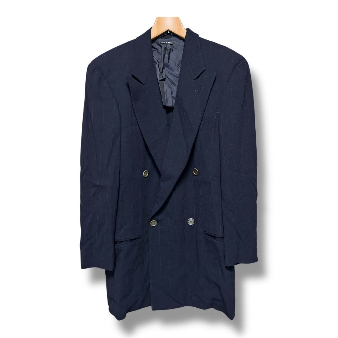 GIORGIO ARMANI BORGO NVOV021 90s ジョルジオアルマーニ ストライプ柄 