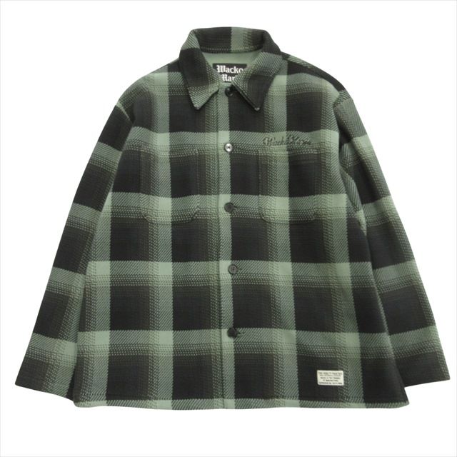 極美品 ワコマリア WACKO MARIA フリース シャツ ジャケット 極美品 ワコマリア WACKO MARIA フリース シャツ ジャケット