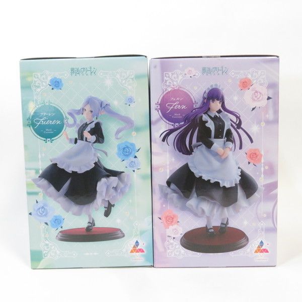 SEGA - 中古 未開封品 Luminasta 葬送のフリーレン フリーレン/フェルン メイド服 2体セット SEGA/セガ フィギュア pr00667 葬送のフリーレン Luminasta “フェルン”～メイド服～｜プライズ