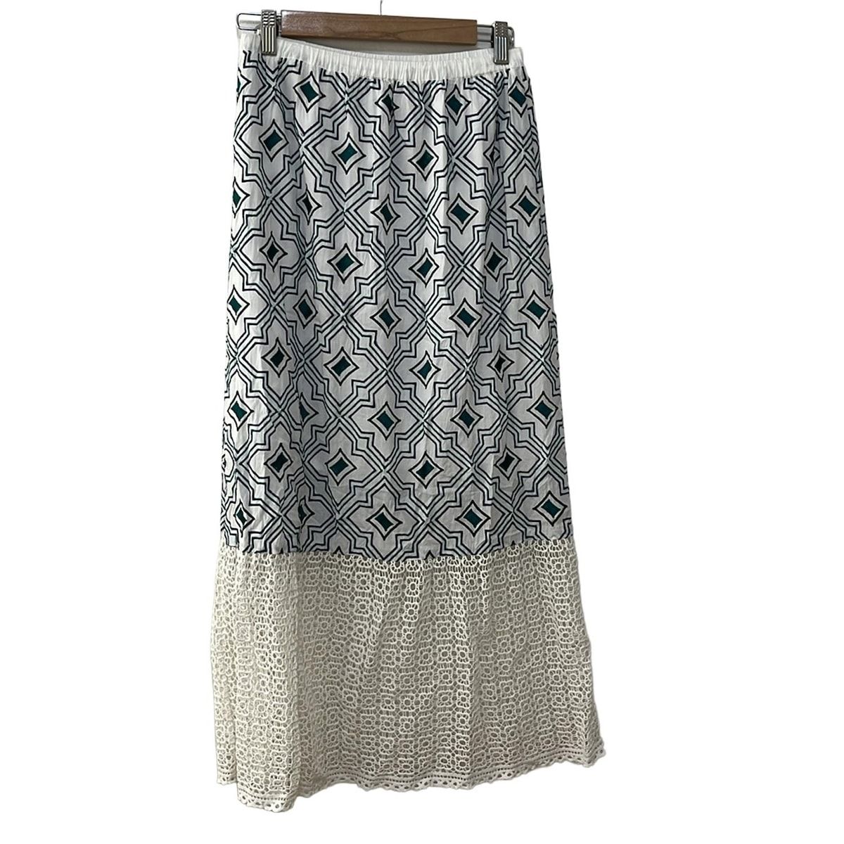 グレースコンチネンタル オーガンジープリーツスカート 36