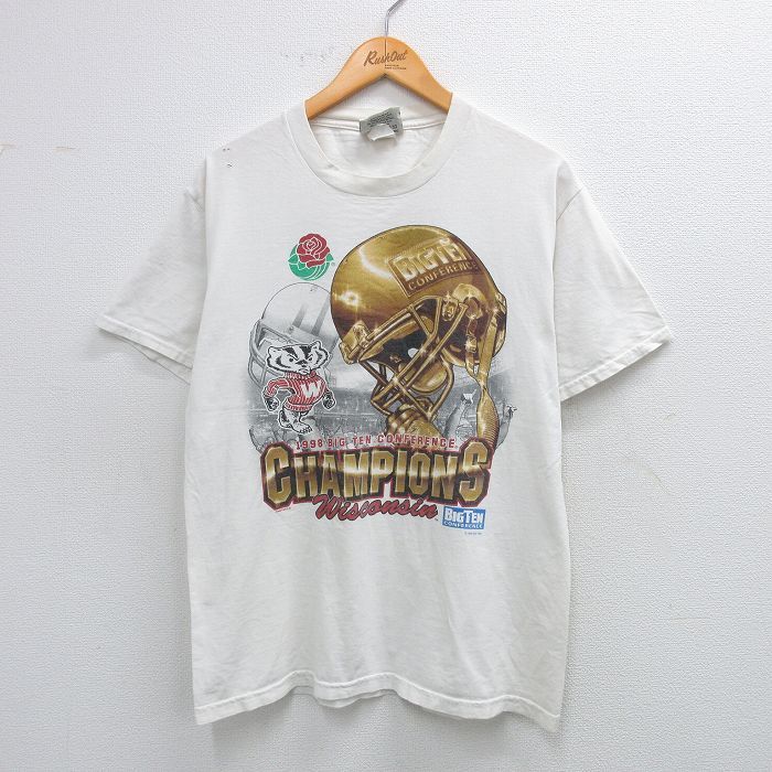 ヴィンテージ　古着　長袖シャツ M/古着 リー Lee 半袖 ビンテージ Tシャツ メンズ 90s