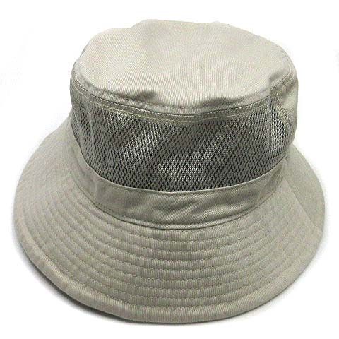 ヒステリックグラマー HYSTERIC GLAMOUR 2025SS AUTHENTIC刺繍 バケット ハット M ベージュ 02251QH08