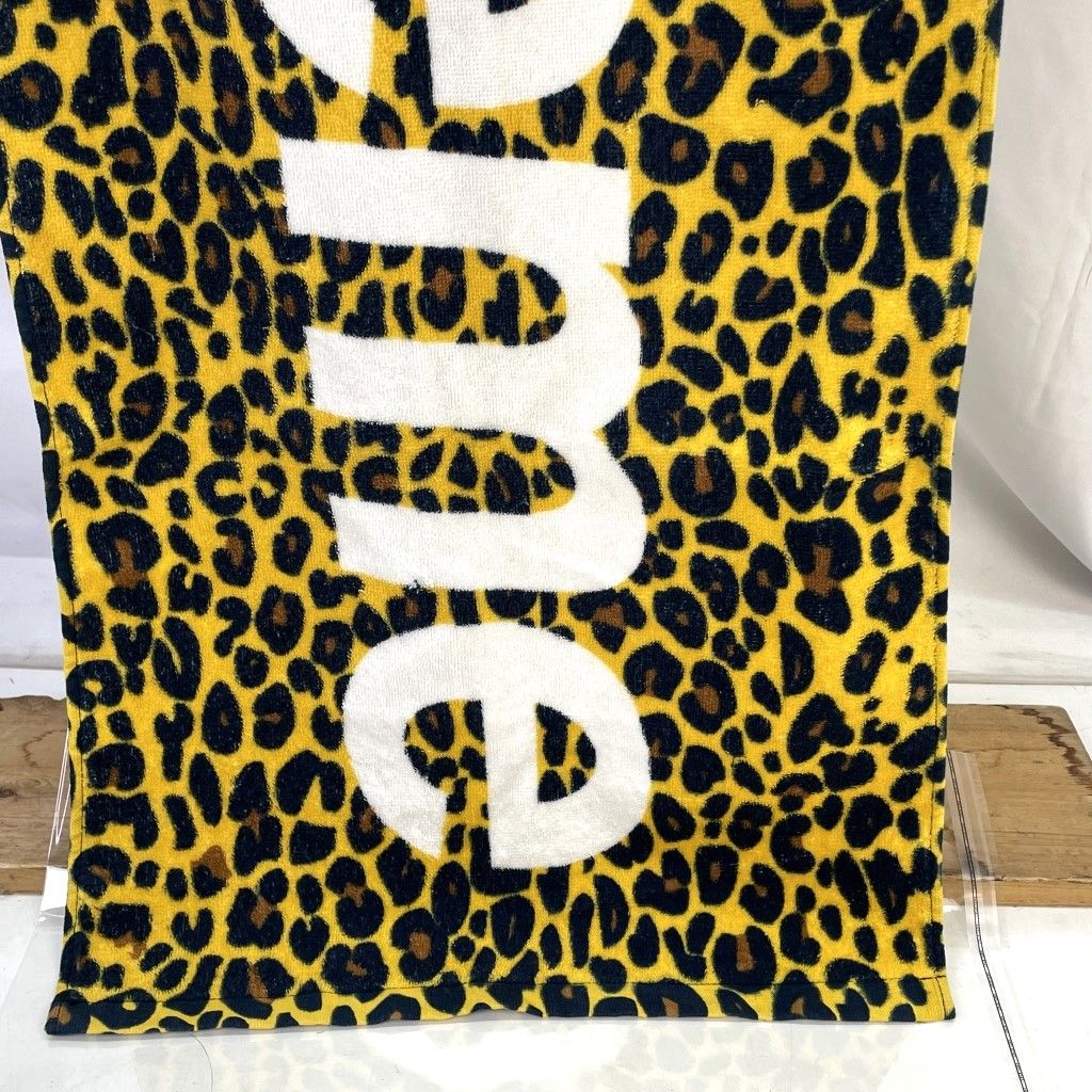 01yw0497 〇 Supreme シュプリーム レオパード柄 ボックスロゴ