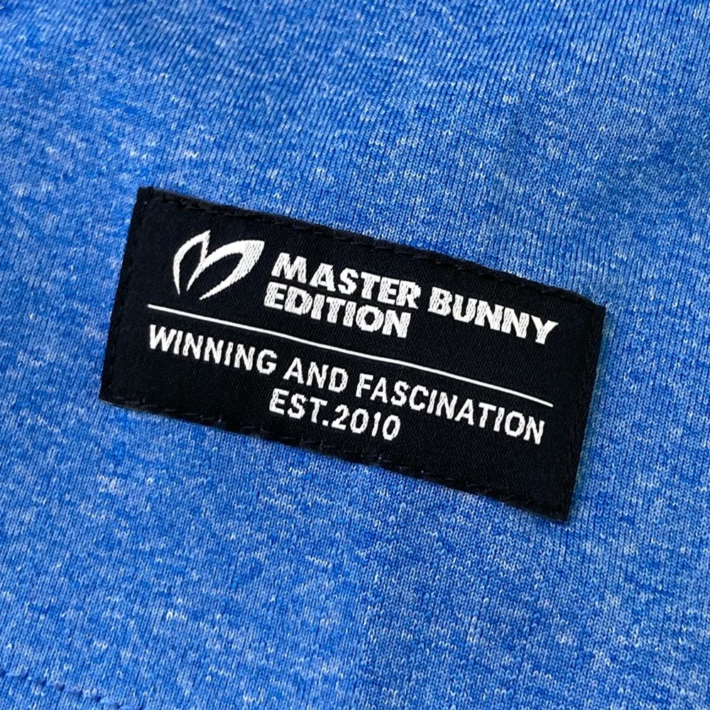 サイズ 5 MASTER BUNNY EDITION マスターバニーエディション モックネック 半袖 Tシャツ ブルー系 240101470041 ゴルフウェア メンズ ストスト LLC-HASEGAWATOSO_COM