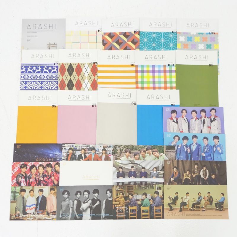 三重店】嵐 グッズ まとめ売りセット（うちわ/パンフレット
