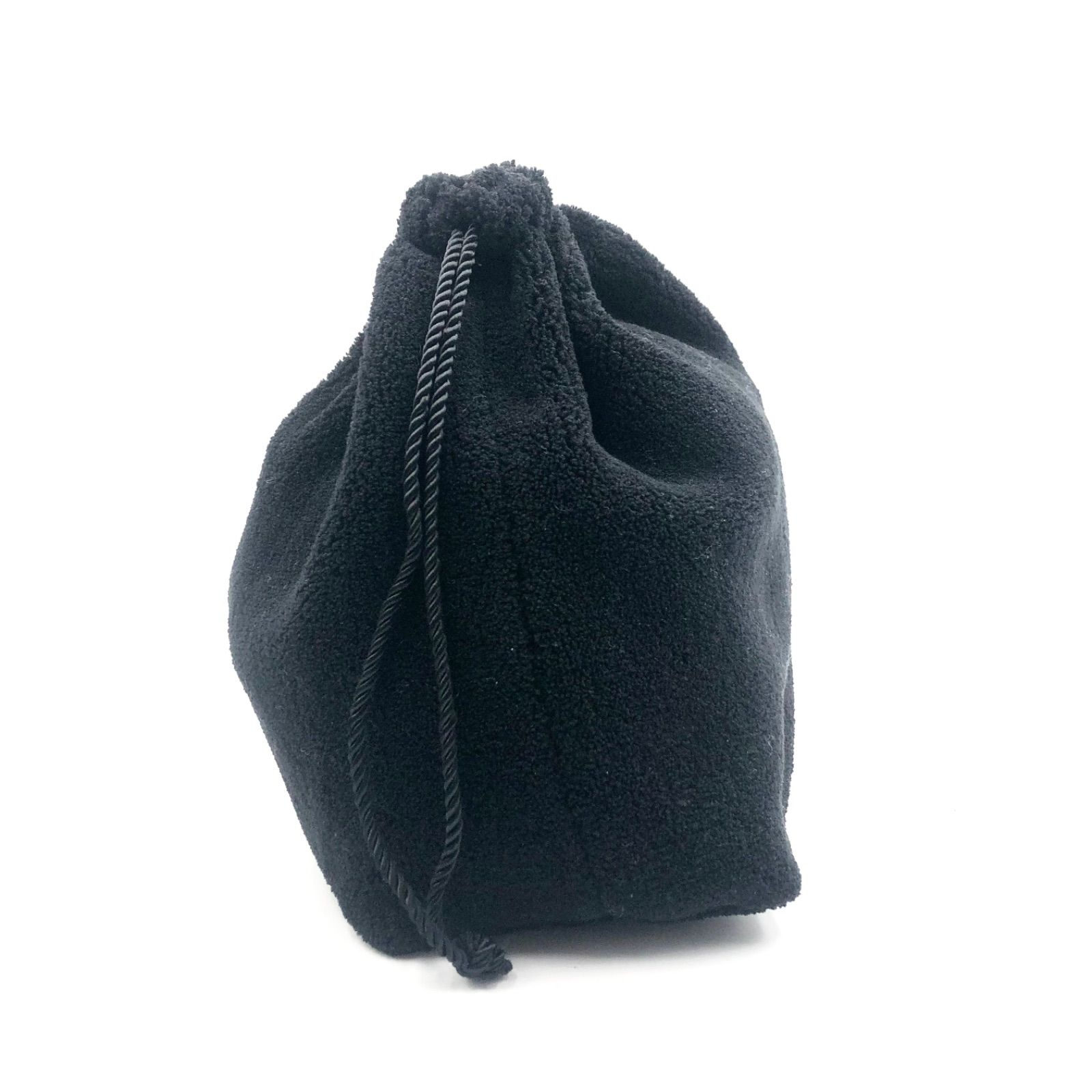 □美品□CHANEL シャネル パイル地 巾着ポーチ ノベルティ SUBLIMAGE
