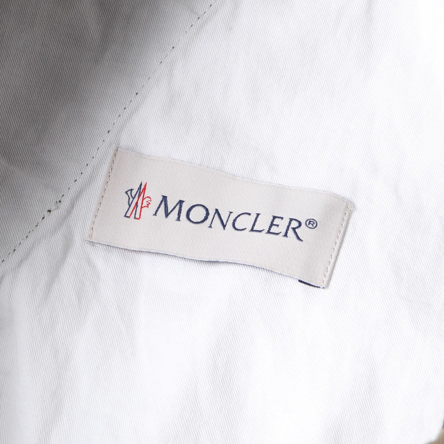 【希少】 MONCLER 22SS リフレクター ビッグ ロゴ スウェット 白 希少】 MONCLER 22SS リフレクター ビッグ ロゴ スウェット 白