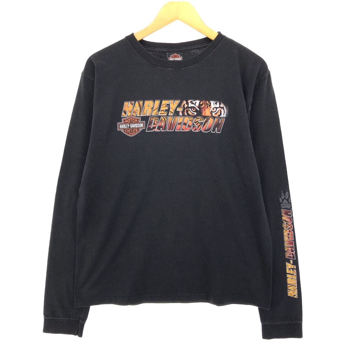 古着 00年代 ハーレーダビッドソン Harley-Davidson ロングTシャツ 