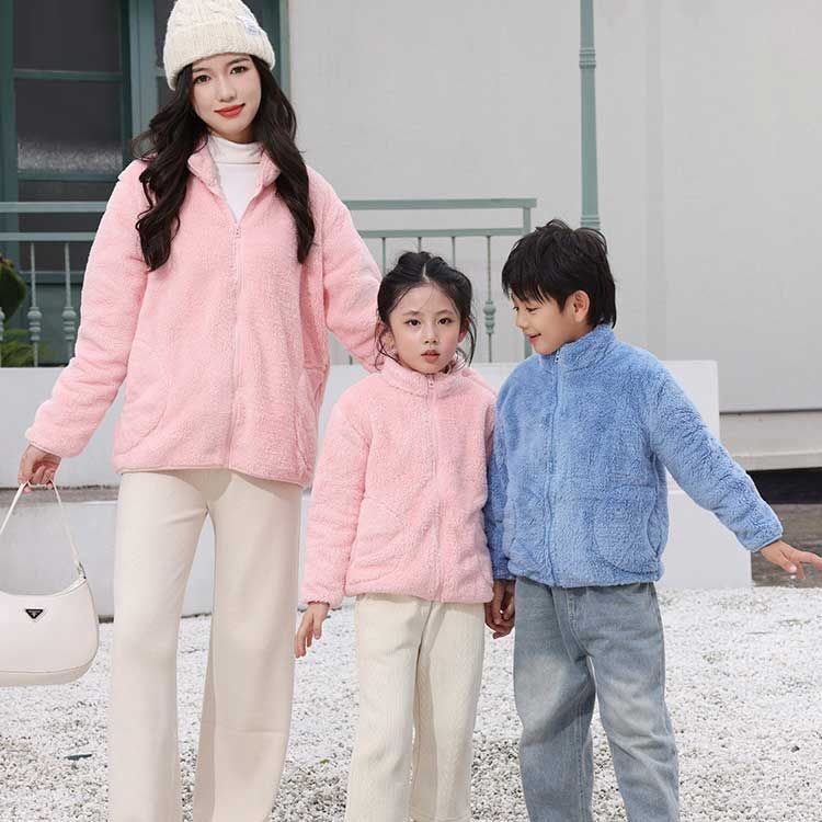 ボア ジャケット キッズ 女の子 男の子 アウター フリース