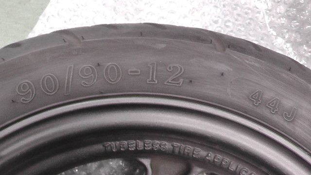 ディオ125 FI LALTJJL03J の フロントホイール 1759974252 BRIGHTFACE_UK