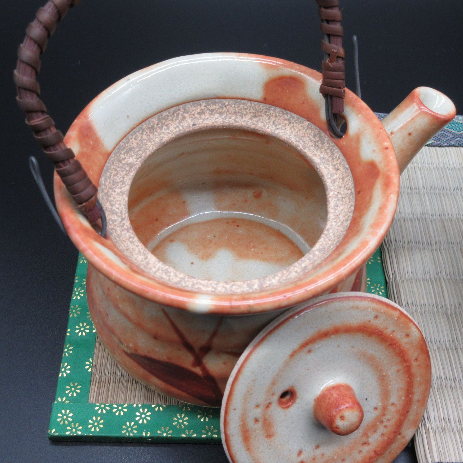 ☆陶器 瀬戸物 美濃焼 土瓶蒸し タレ入れ 物入れ 3点セット - メルカリ