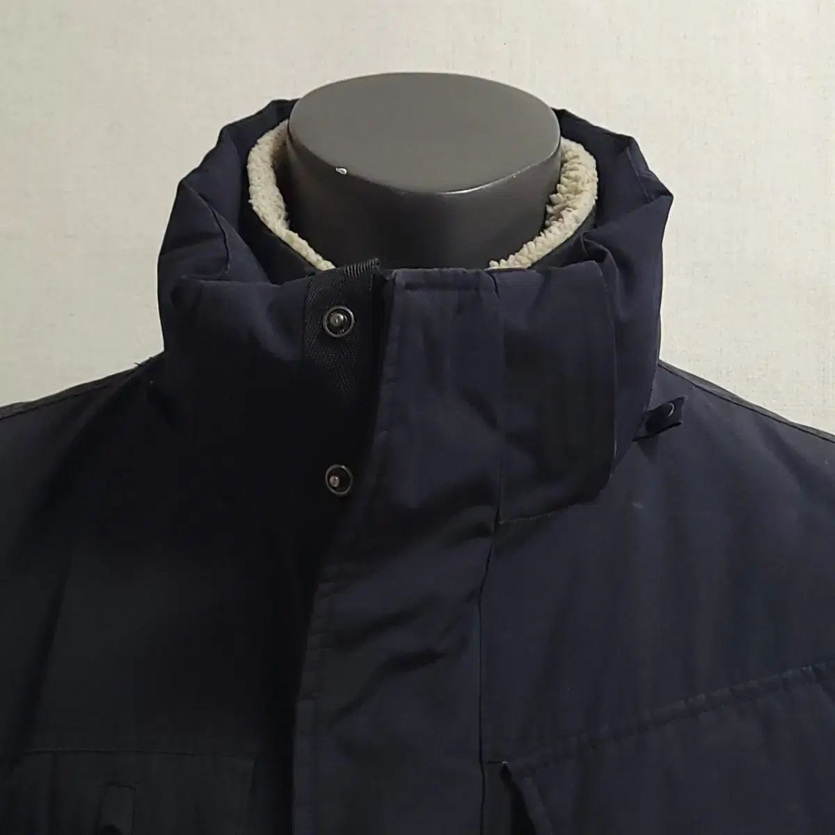 National Geographic ナショナルジオグラフィック ネイビー ダウンジャケット ブルゾン KANDAIZUMI_COM