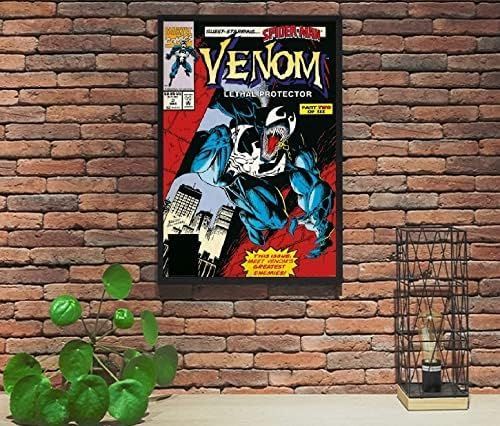 映画ポスター ヴェノム VENOM マーベル 24×36inc (61×91.5cm) US版 of4