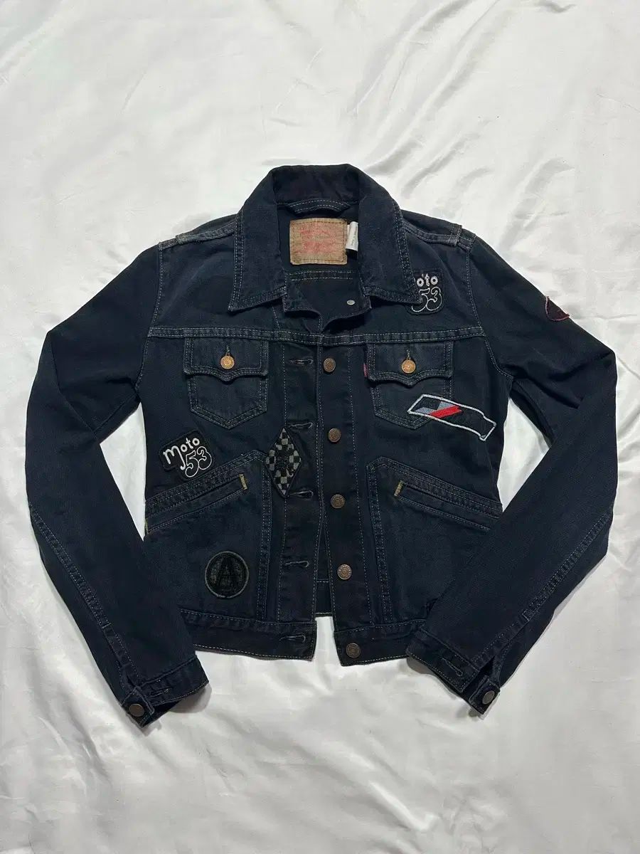 LEVI S リーバイス ヴィンテージ パッチワーク トラッカー ジャケット S
