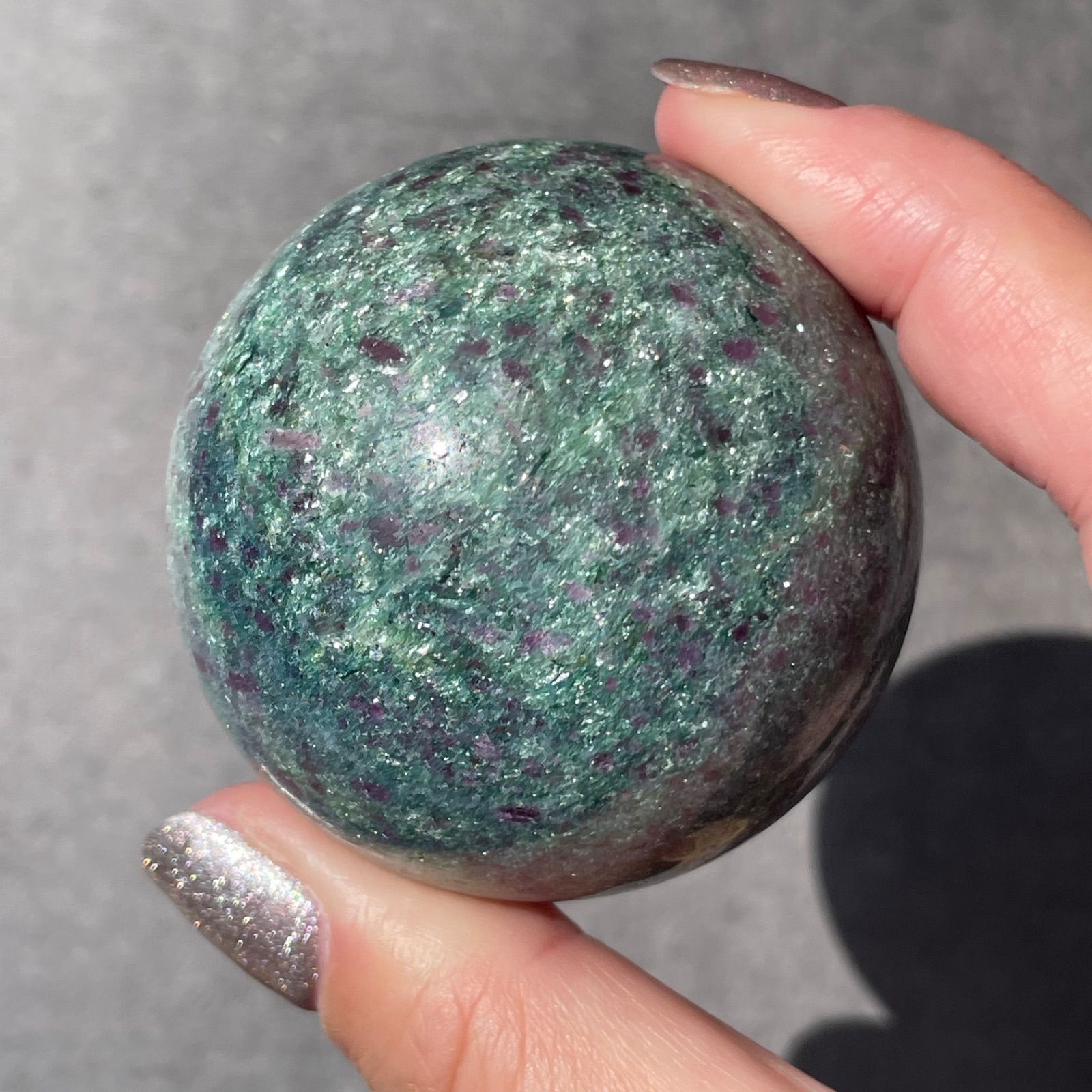 Ruby in Fuchsite Kyanite ルビーインフックサイト カイヤナイト