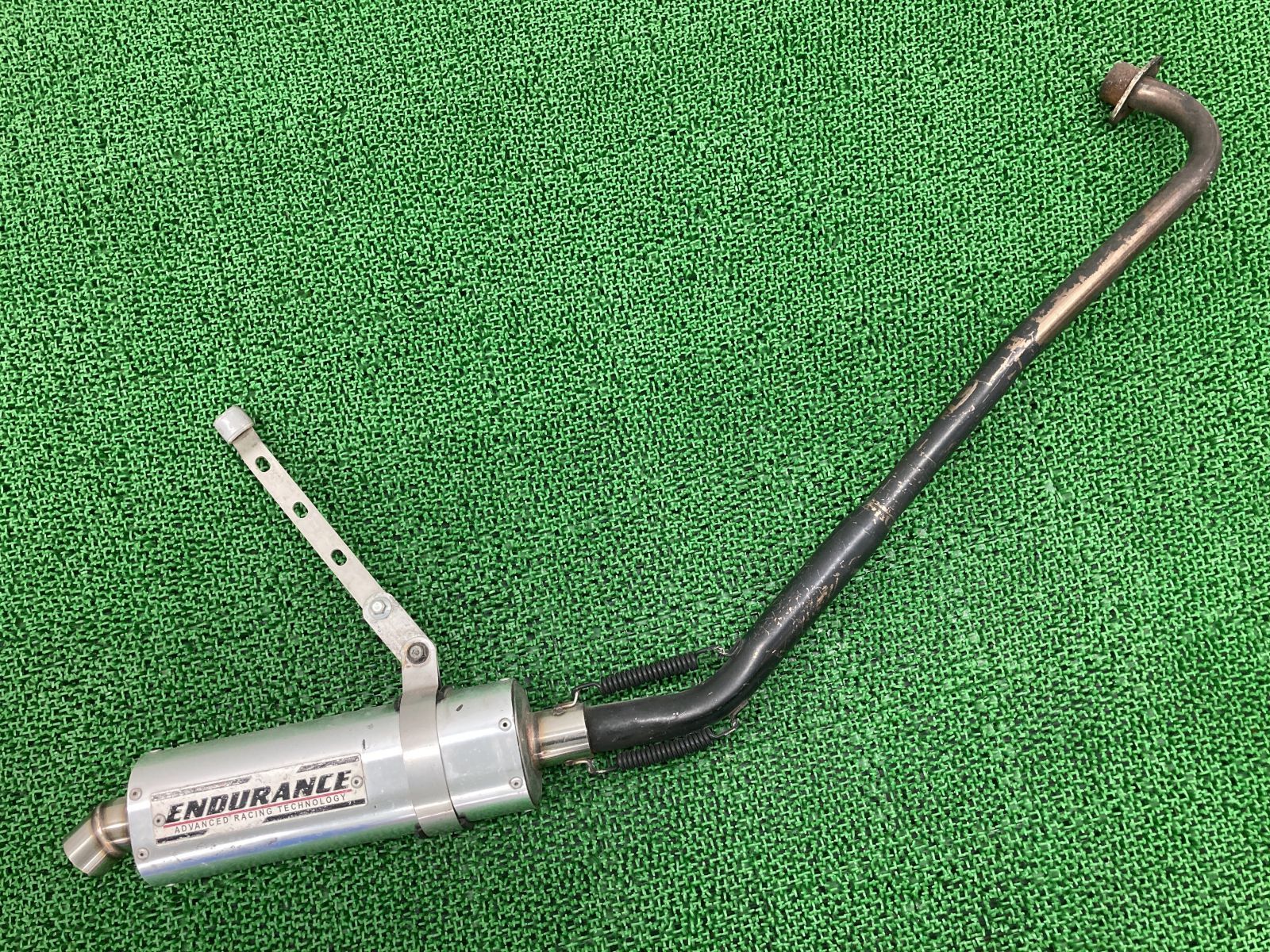 エンデュランス製スーパーカブ90 マフラー 社外 バイク 部品 HA02 SuperCub 50 70にも アップタイプ ステンレス