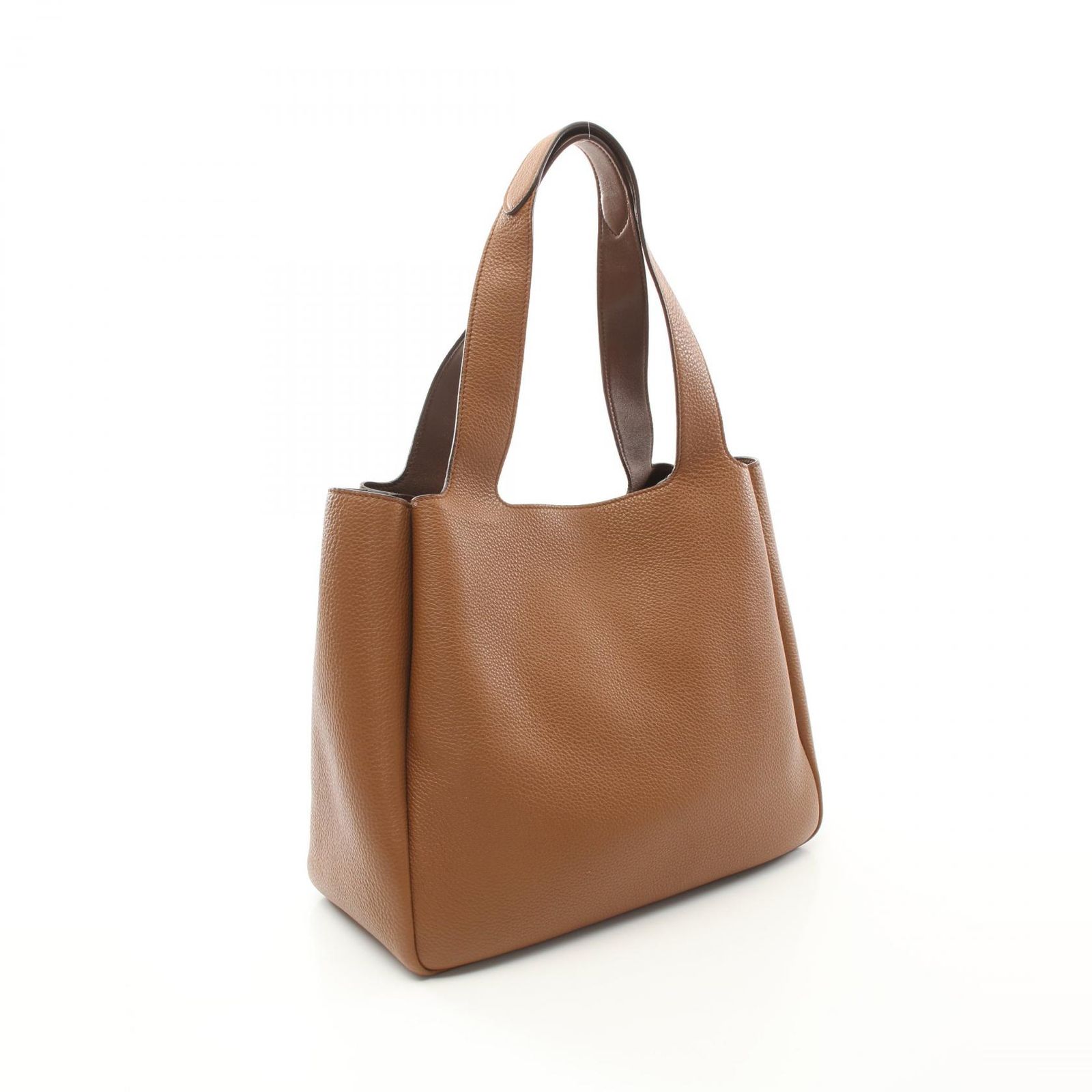 プラダ PRADA トートバッグ キャメル レザー トートバッグ