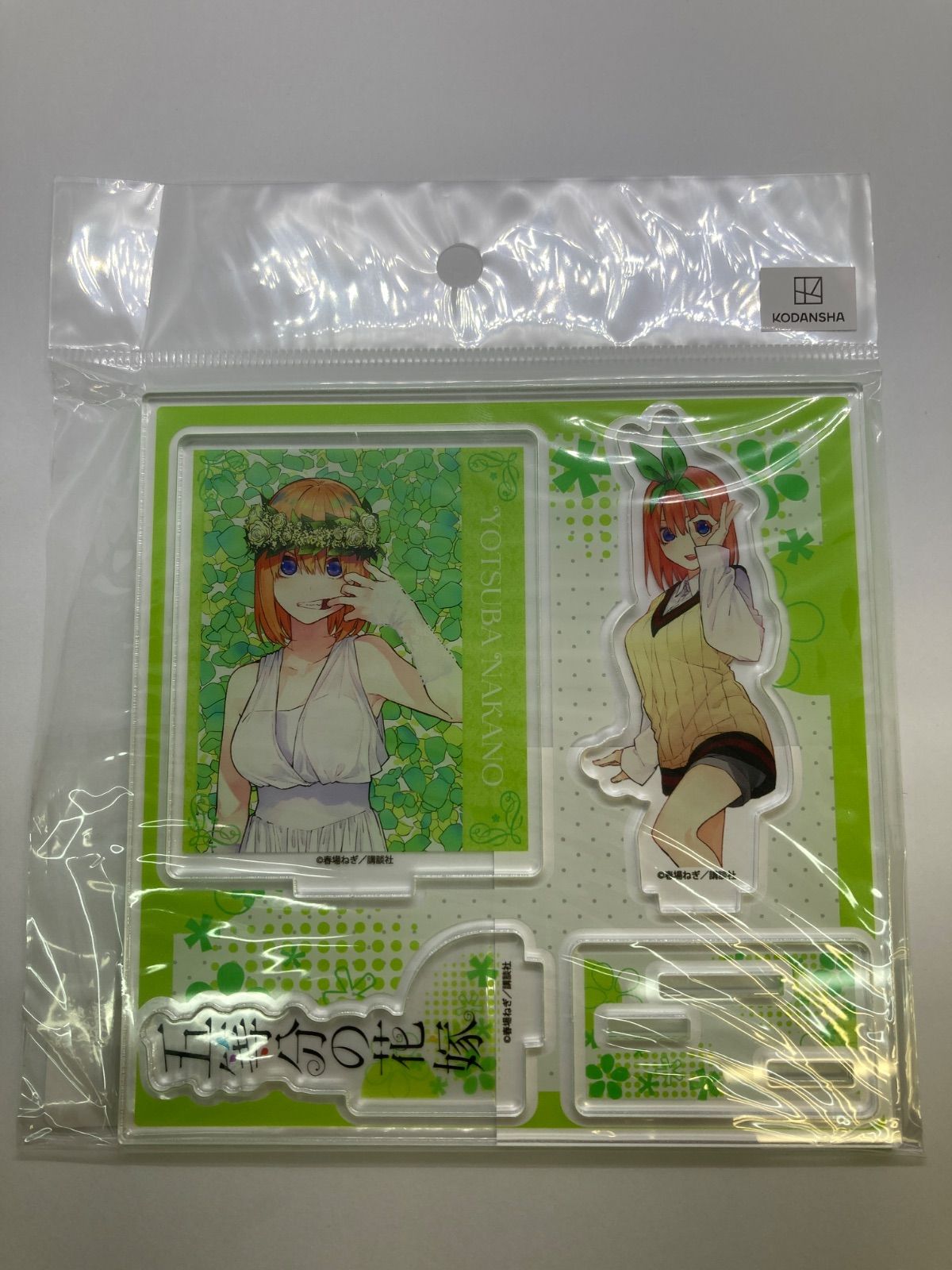 広店】中野四葉 アクリルフィギュアプレート TSUTAYA 五等分の花嫁 
