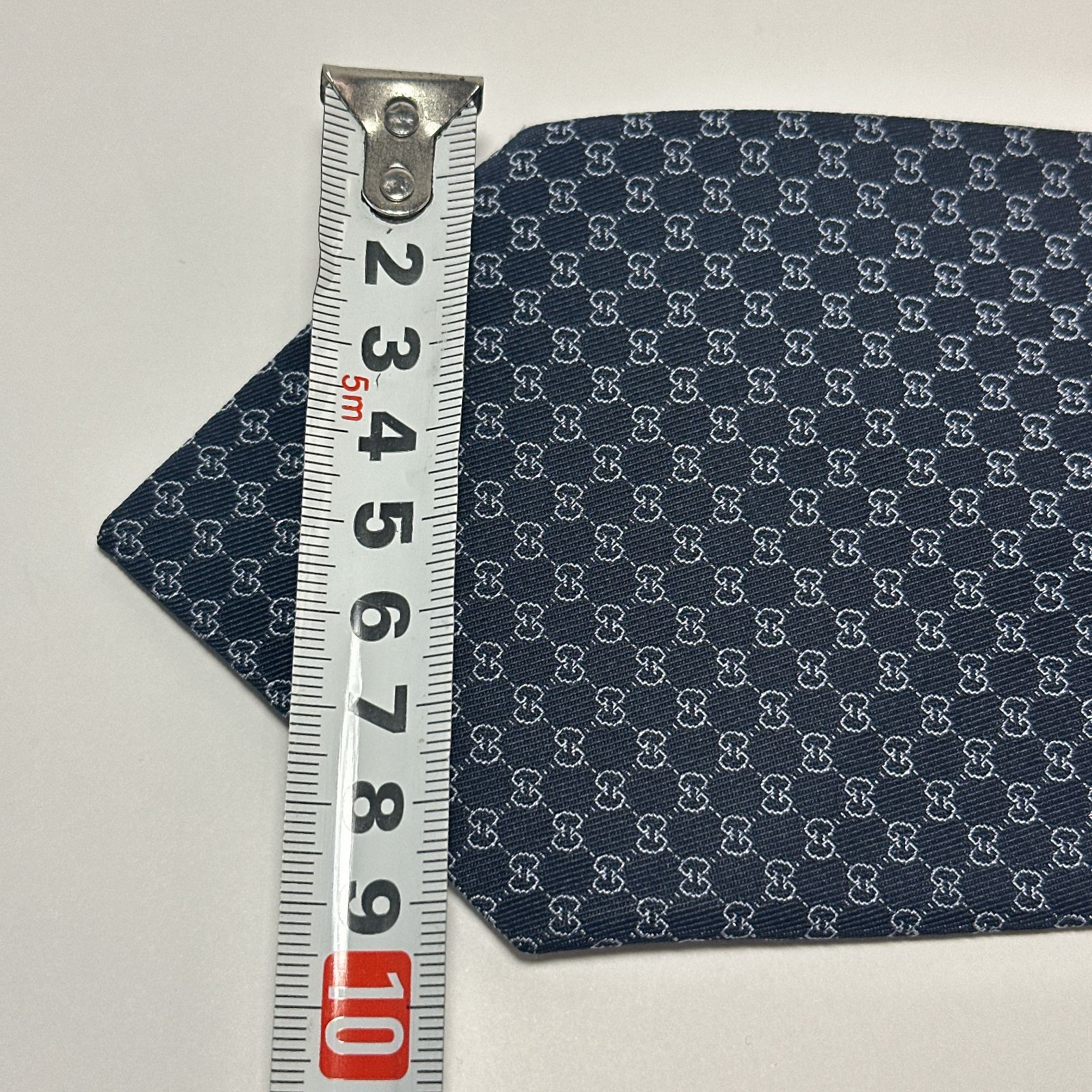 美品】GUCCI ネイビー インターロッキング マーモント GG
