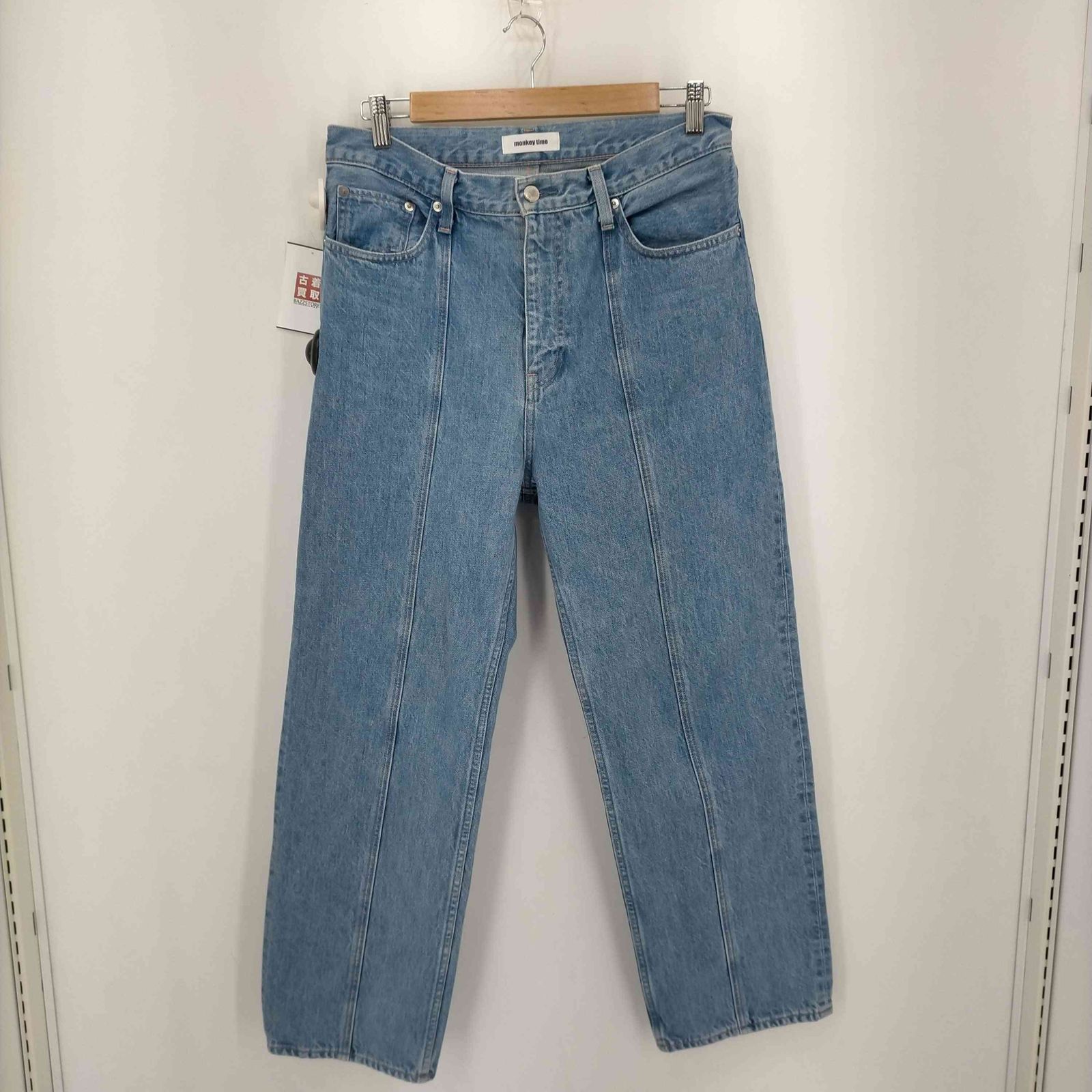 モンキータイム MONKEY TIME DENIM CENTER SEAM TROUSER メンズ JPN：L ...