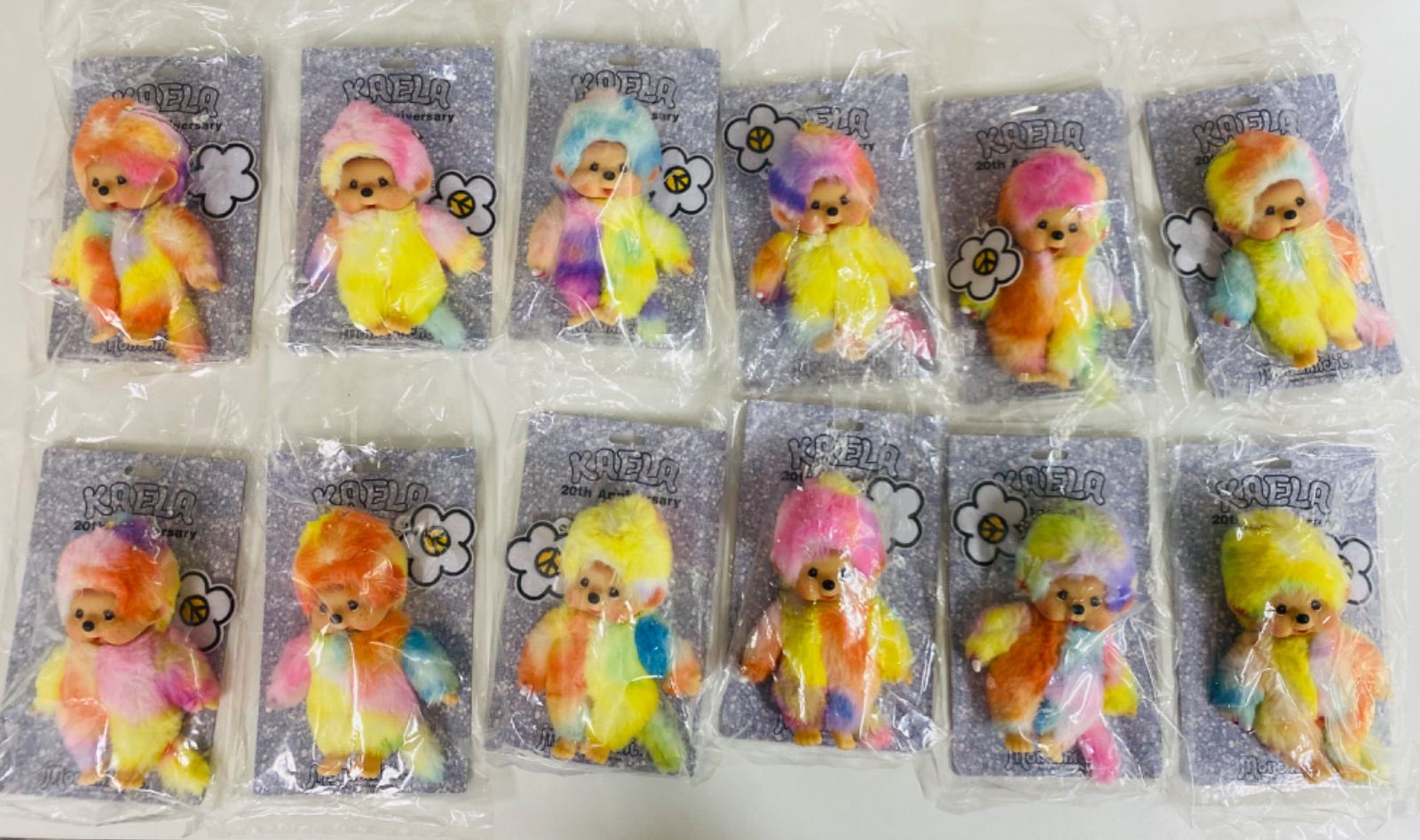 カエチッチ パステル　レインボー キーチェーン　　第三弾モンチッチ　木村カエラ カエチッチ パステル レインボー キーチェーン 第三弾モンチッチ 木村