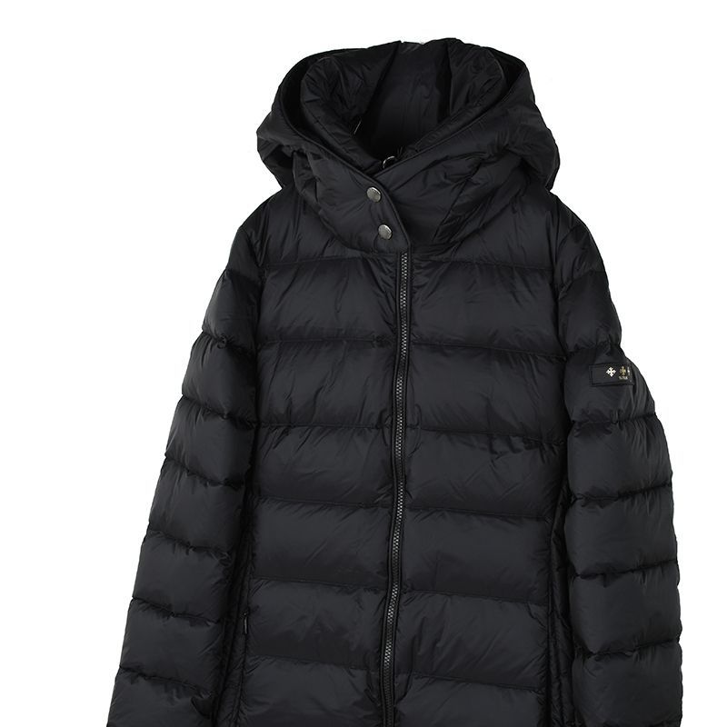 【TATRAS】MEDEIRA ダウンコート ブラック TATRAS タトラス レディース POLITEAMA ブラックダウンコート
